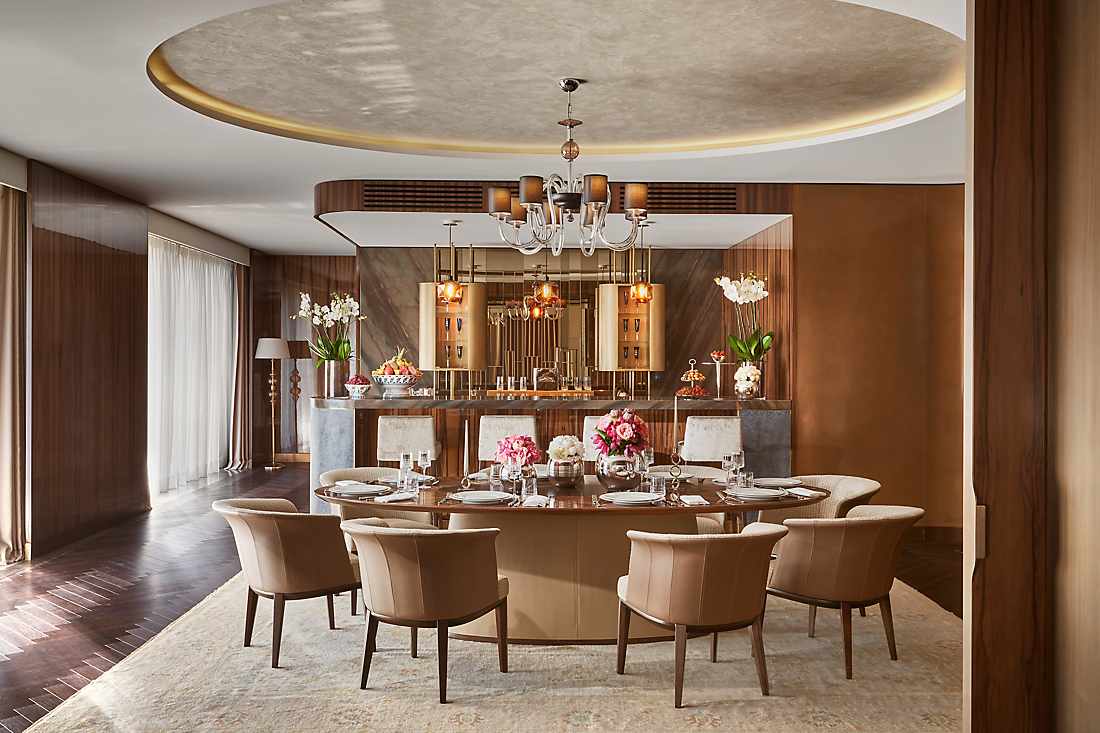 Royal Bosphorus Suite Dining Room